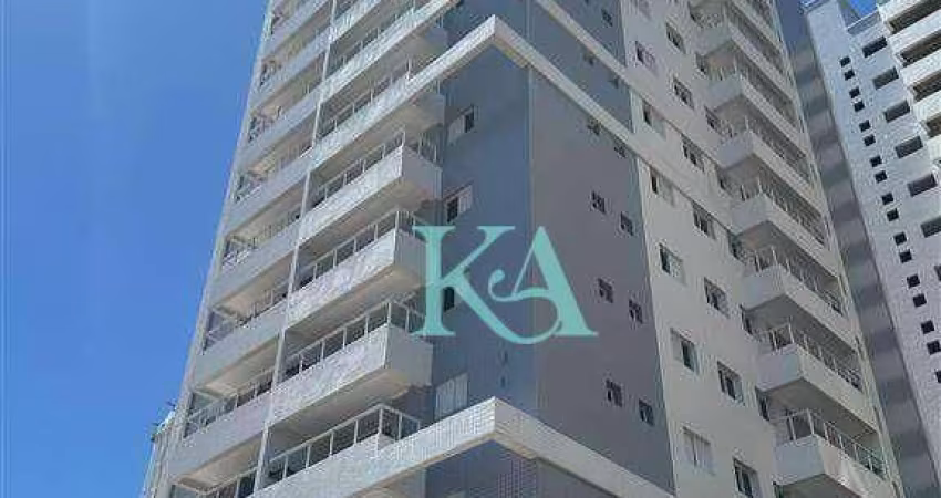 Apartamento com 1 dormitório à venda, 50 m² por R$ 349.000 - Caiçara - Praia Grande/SP