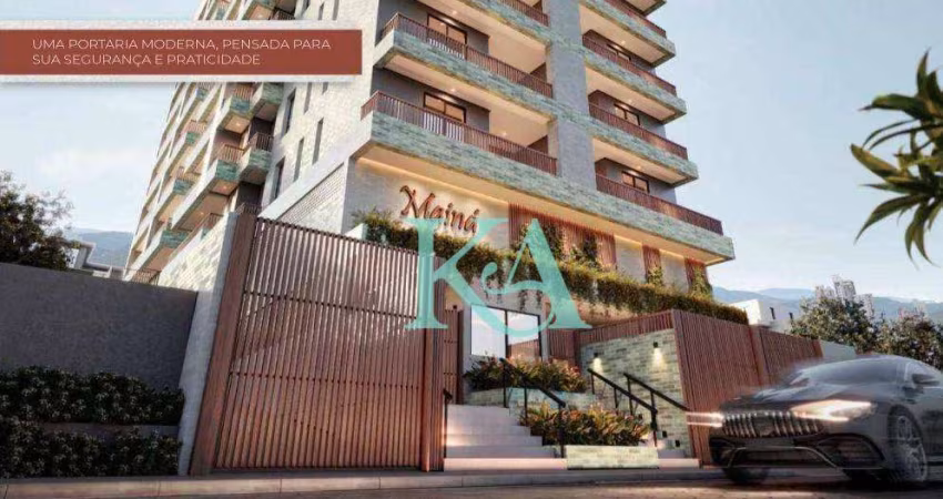Apartamento com 2 dormitórios à venda, 67 m² por R$ 450.000 - Guilhermina - Praia Grande/SP