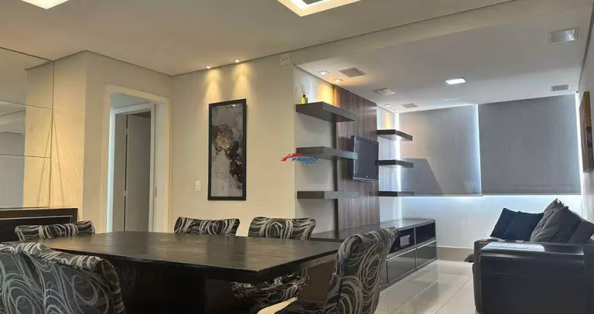 Excelente apartamento 03 quartos, suíte, decorado, 2 vagas, locação