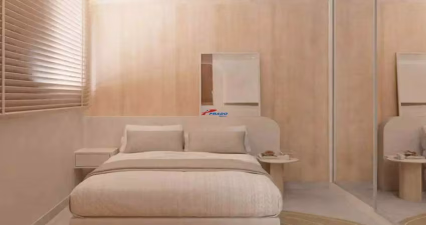 APARTAMENTO 2 QUARTOS, SUÍTE, LAZER, DUAS VAGAS, 59,28M²