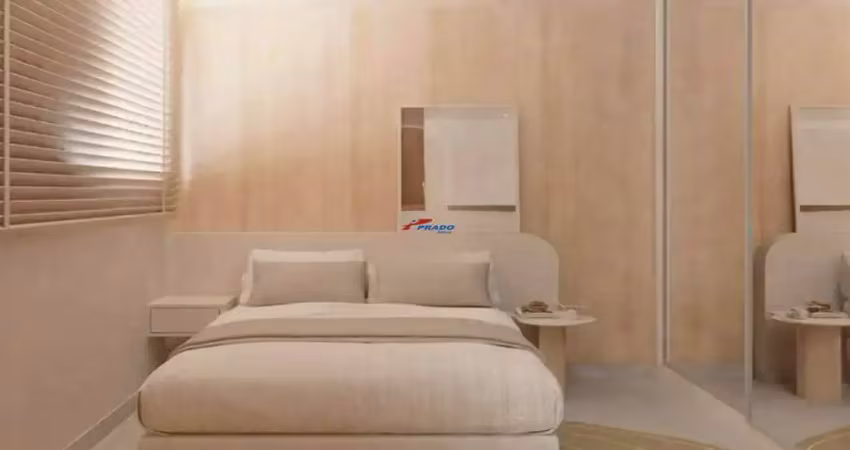 Apartamento 2 quartos, suíte, lazer, duas vagas, 59,28m²