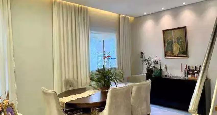Apartamento de cobertura, 4 quartos, suíte, 152m², 2 vagas