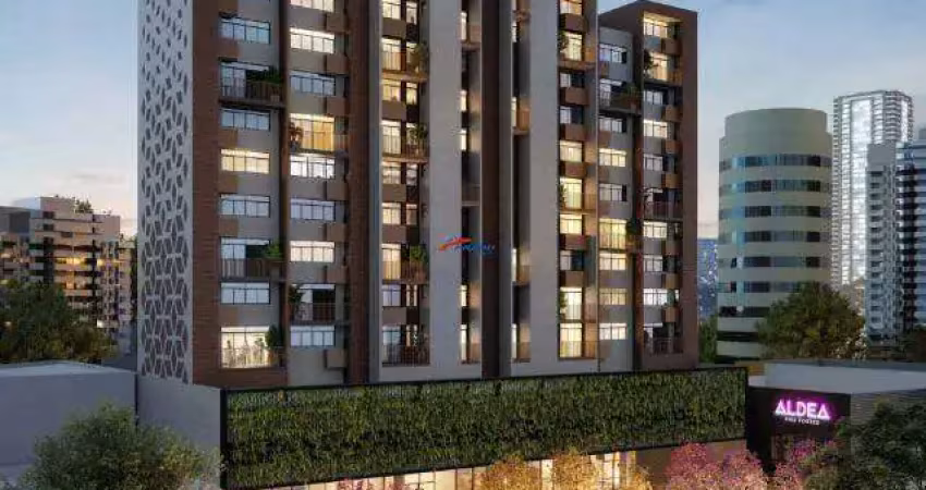 Apartamento 1 quarto, 1 banho, 1 vaga, academia, espaço gourmet