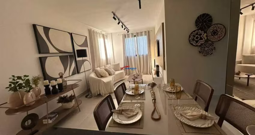 Apartamento 2 quartos, suíte, lazer completo, ótima localização, academia