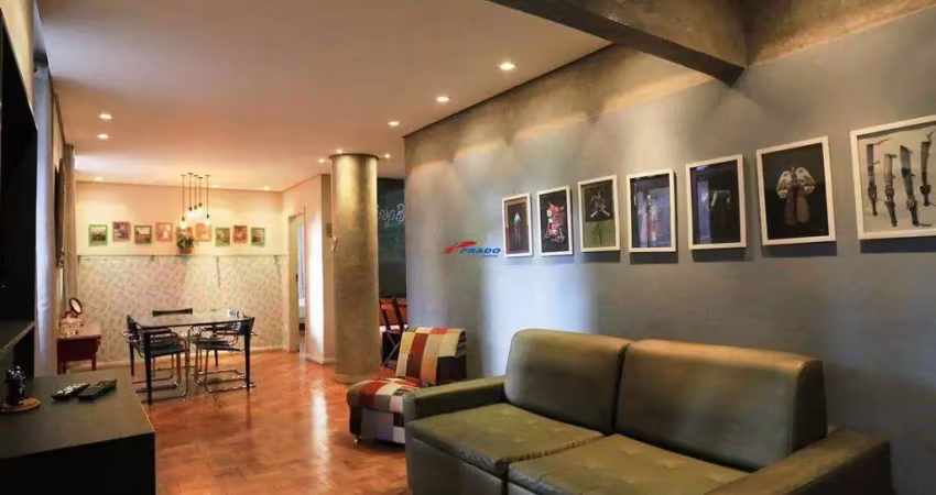 Apartamento amplo, 2 quartos, suíte, mobiliado, 1 vaga, locação