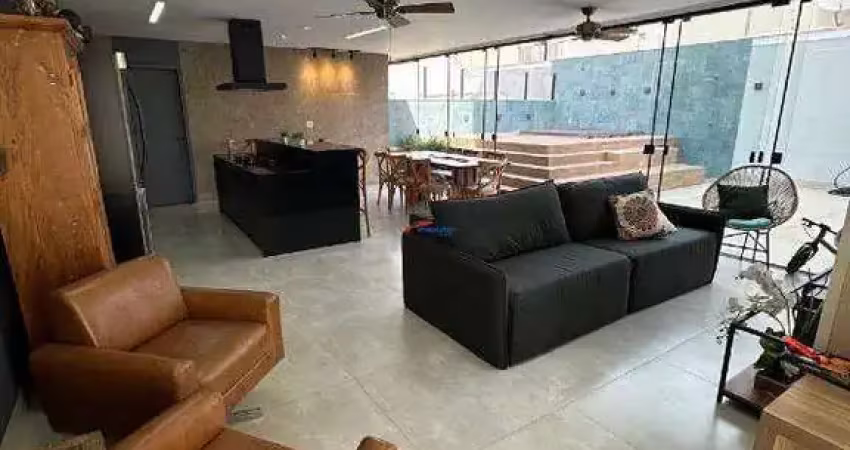Apartamento garden, 3 quartos, 2 suítes, 3 vagas, espetacular, 115m² int, 120m²ext