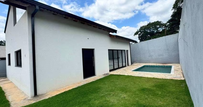 Casa com piscina à venda Estância Brasil em Atibaia - Condomínio Luz da Manhã