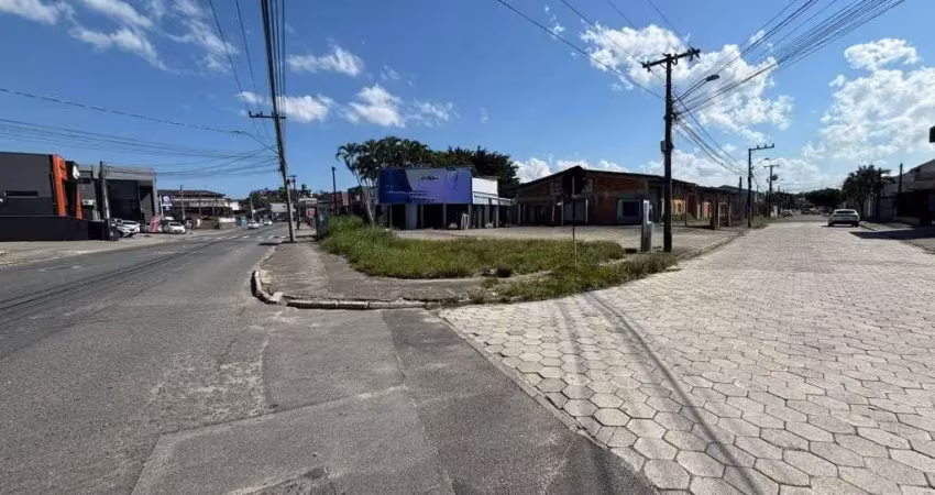 Terreno comercial para alugar na Rua Maestro Graxa, Itaum, Joinville