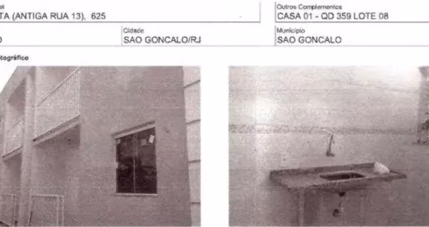 Oportunidade única em sao goncalo - rj | tipo: casa | negociação: venda online  | situação: imóvel