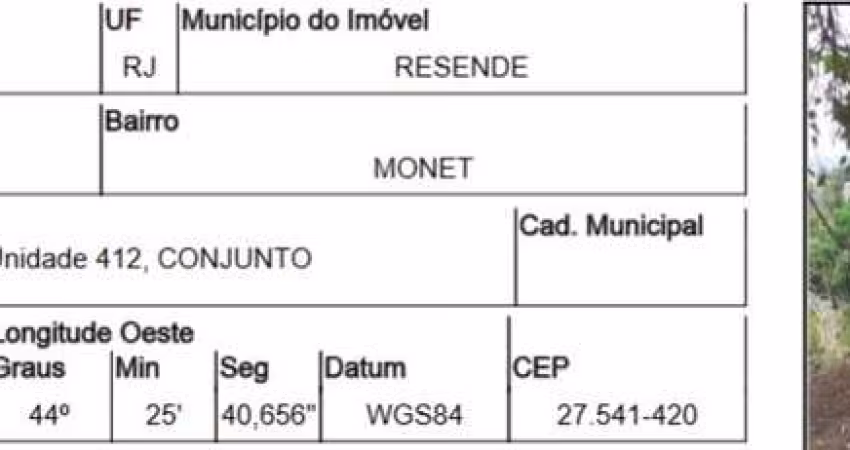 Oportunidade Única em RESENDE - RJ | Tipo: Terreno | Negociação: Venda Direta Online  | Situação: Imóvel