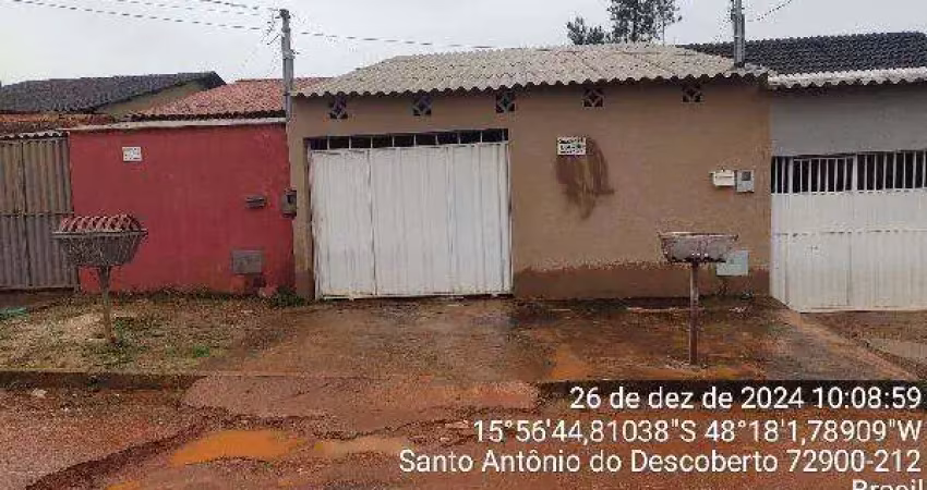 Oportunidade única em santo antonio do descoberto - go | tipo: casa | negociação: venda online  | situação: imóvel