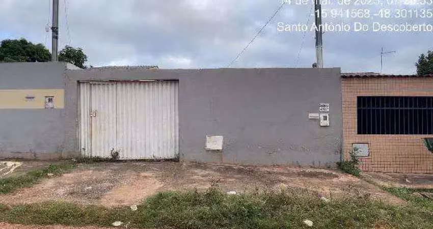 Oportunidade única em santo antonio do descoberto - go | tipo: casa | negociação: leilão  | situação: imóvel