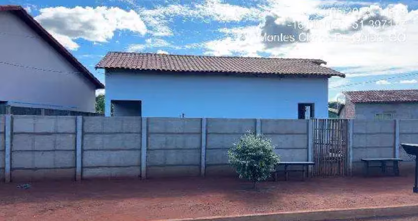Oportunidade única em montes claros de goias - go | tipo: casa | negociação: leilão  | situação: imóvel