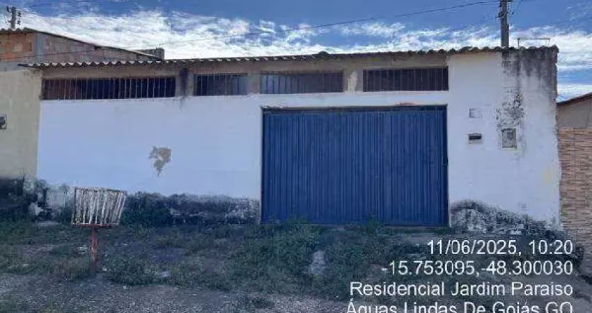 Oportunidade única em aguas lindas de goias - go | tipo: casa | negociação: leilão  | situação: imóvel