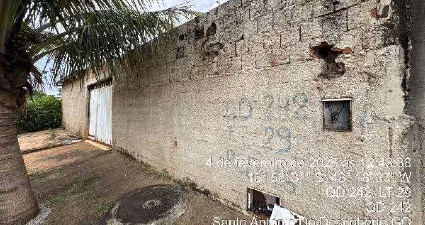 Oportunidade única em santo antonio do descoberto - go | tipo: casa | negociação: leilão  | situação: imóvel