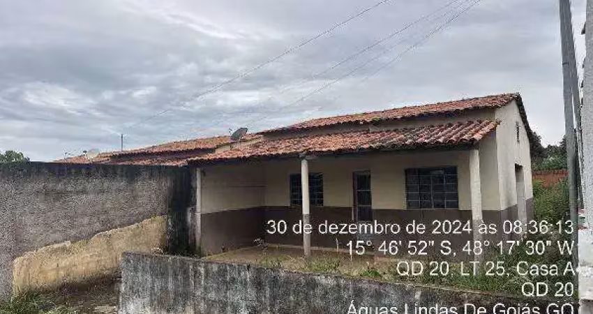 Oportunidade única em aguas lindas de goias - go | tipo: casa | negociação: venda direta online  | situação: imóvel