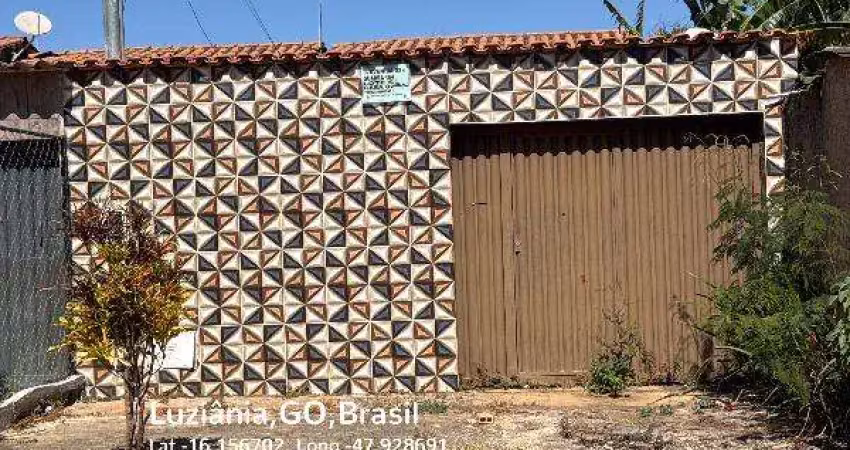 Oportunidade única em luziania - go | tipo: casa | negociação: leilão  | situação: imóvel