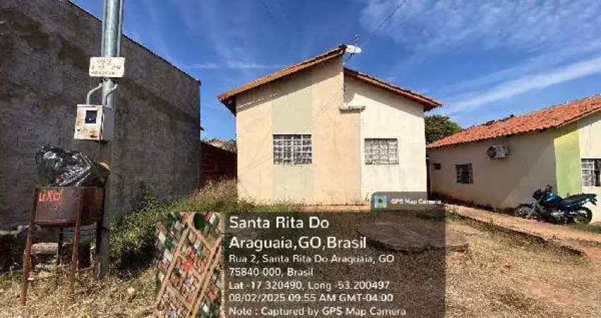 Oportunidade única em santa rita do araguaia - go | tipo: casa | negociação: leilão  | situação: imóvel