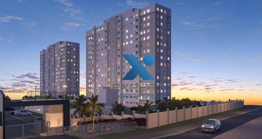 Apartamento com 2 dormitórios à venda, 41 m² por R$ 349.990,00 - Pinheirinho - Curitiba/PR