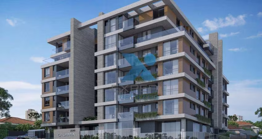 Apartamento Garden com 3 dormitórios à venda, 237 m² por R$ 3.172.400,00 - Bigorrilho - Curitiba/PR