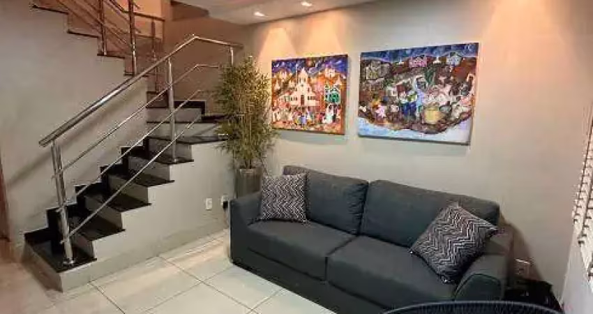 Sobrado com 3 quartos e churrasqueira - Condomínio Villa Borghese - Região do Ribeirão do Lipa