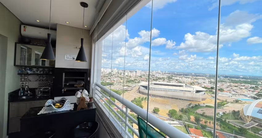 Apartamento com 3 dormitórios sendo 2 suítes - Edifício Grand Arena Residence - Próximo da Arena Pantanal e Avenida Miguel Sutil