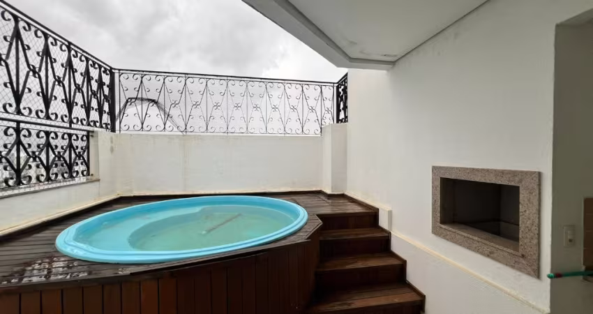 Cobertura com piscina e churrasqueira próximo do Parque Mãe Bonifácia - Edifício Torres de São Georges - Bairro Santa Helena