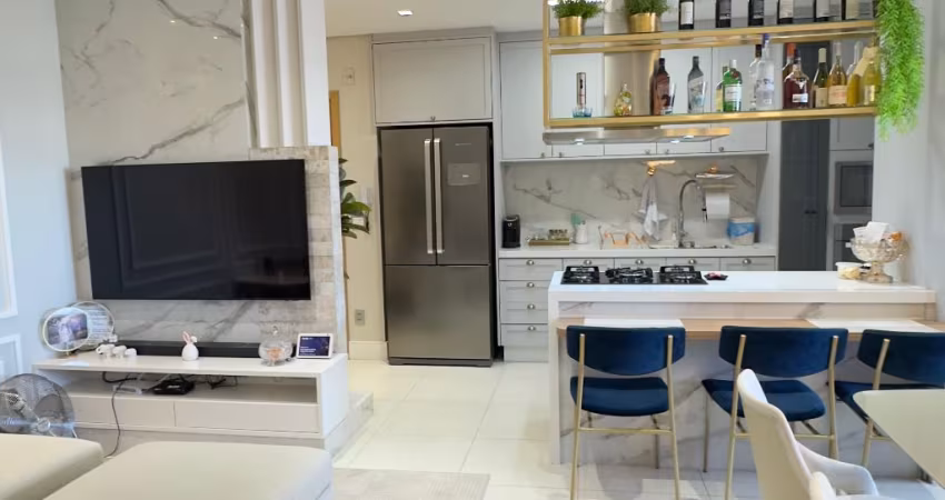 Apartamento com 3 quartos sendo 1 suíte e churrasqueira - Edifício Felicitá - Plaenge - Próximo do Shopping Estação e Goiabeiras