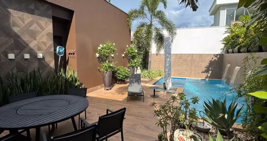 Casa térrea com 4 suítes - condomínio villa jardim - região do santa rosa
