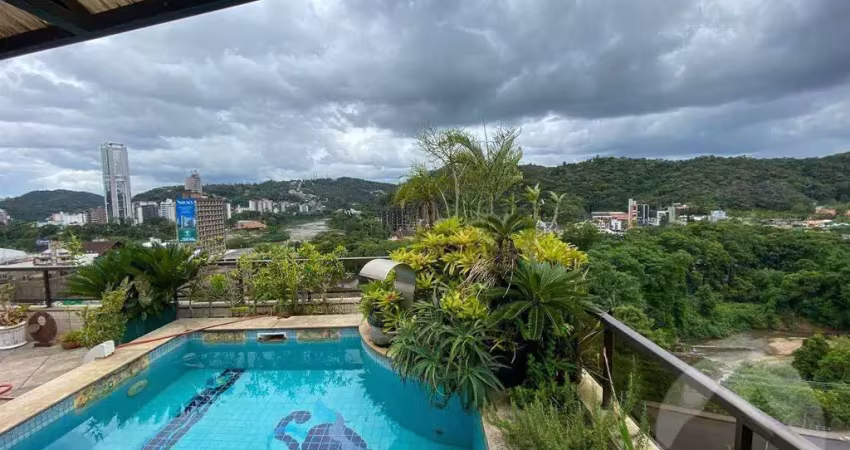 Cobertura 550 m² por r$ 2.990.000 - jardim blumenau - blumenau/sc