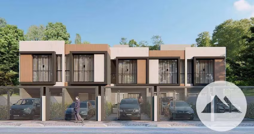 Sobrado com 3 dormitórios à venda, 83 m² por r$ 520.000,00 - itoupava norte - blumenau/sc