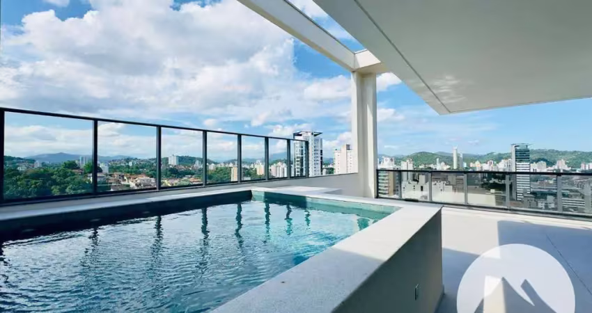 Cobertura com 3 dormitórios à venda, 301 m² por r$ 2.890.000,00 - velha - blumenau/sc