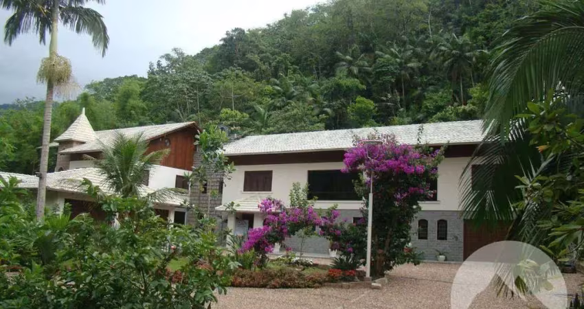 Sítio com 5 dormitórios à venda, 49300 m² por r$ 2.500.000,00 - são pedro novo - rodeio/sc