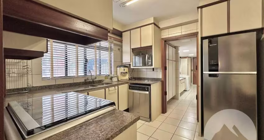Apartamento com 4 dormitórios para alugar, 360 m² por r$ 10.260,00/mês - ponta aguda - blumenau/sc