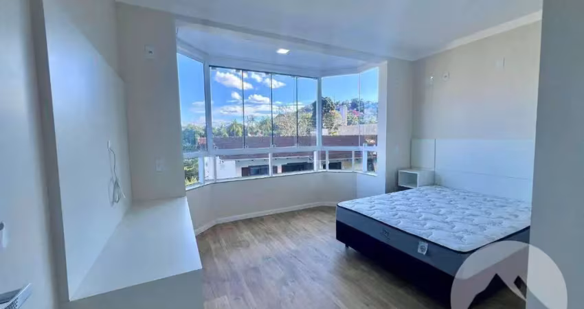 Apartamento com 1 dormitório para alugar por r$ 2.225,00/mês - vila nova - blumenau/sc