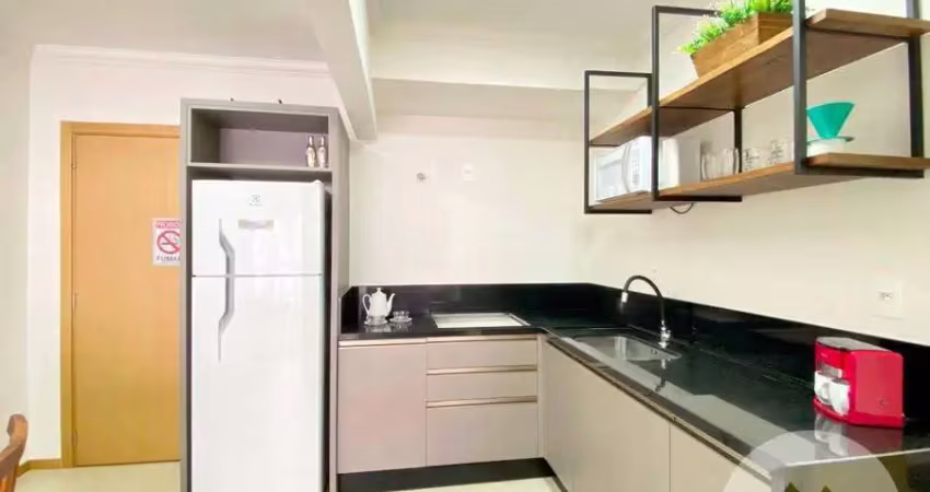 Apartamento com 1 dormitório para alugar, 46 m² - centro blumenau - blumenau/sc