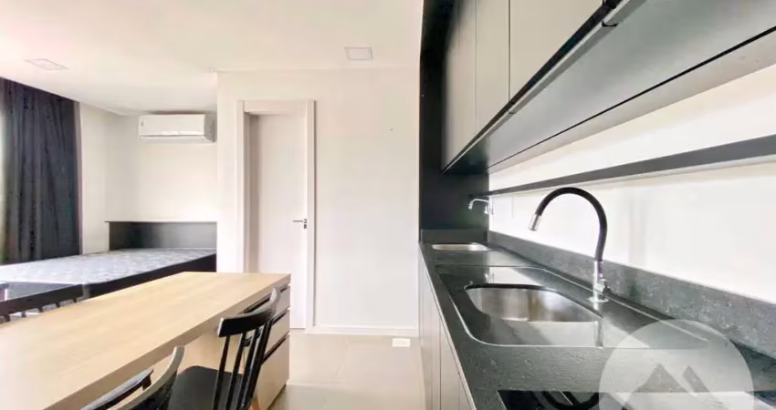 Apartamento com 1 dormitório para alugar, 33 m² - itoupava seca - blumenau/sc