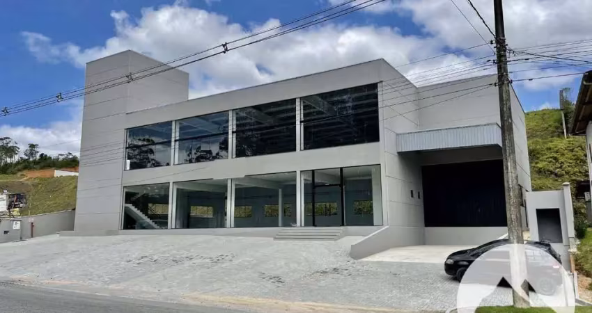 Galpão para alugar, 909 m² - santa terezinha - gaspar/sc