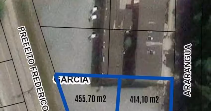 Terreno comercial à venda na Rua Prefeito Frederico Busch Júnior, Garcia, Blumenau