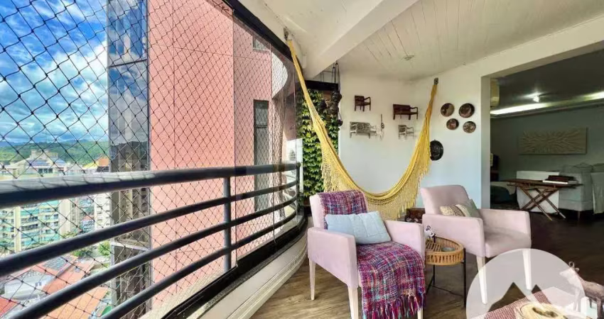 Apartamento com 3 dormitórios à venda, 181 m² por r$ 1.200.000,00 - ponta aguda - blumenau/sc