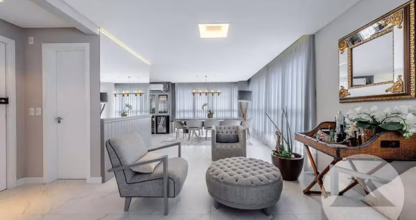 Apartamento com 3 dormitórios à venda por r$ 2.500.000,00 - bom retiro - blumenau/sc
