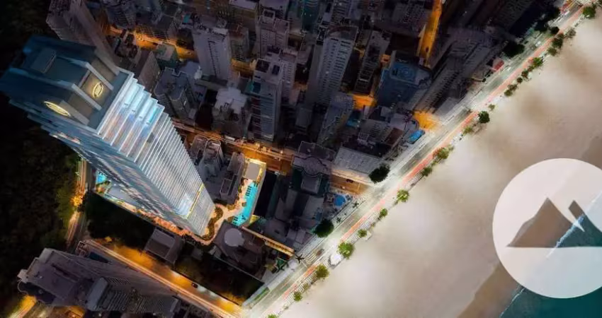 Apartamento com 4 dormitórios à venda, 232 m² por r$ 11.408.855,19 - frente mar - balneário camboriú/sc