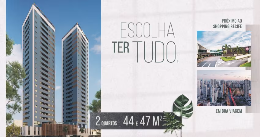 Apartamento com 2 quartos à venda no Boa Viagem
