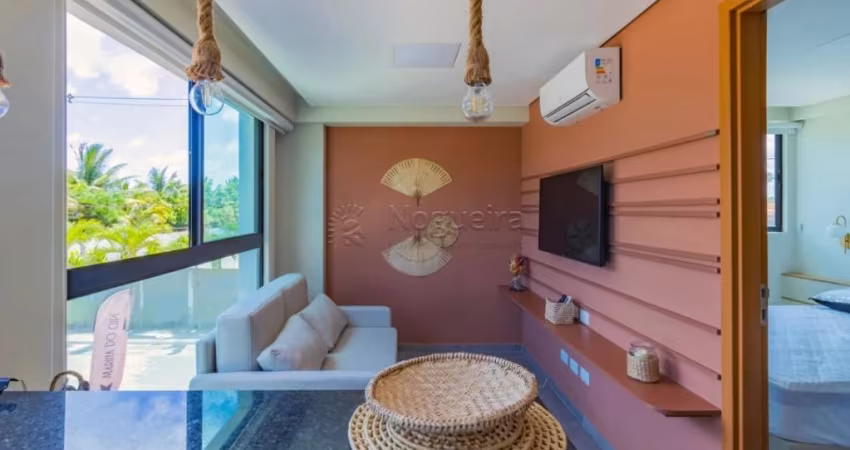 Oportunidade de negócio! Flat Mobiliado 1 Quarto na Cidade de Porto de Galinhas!