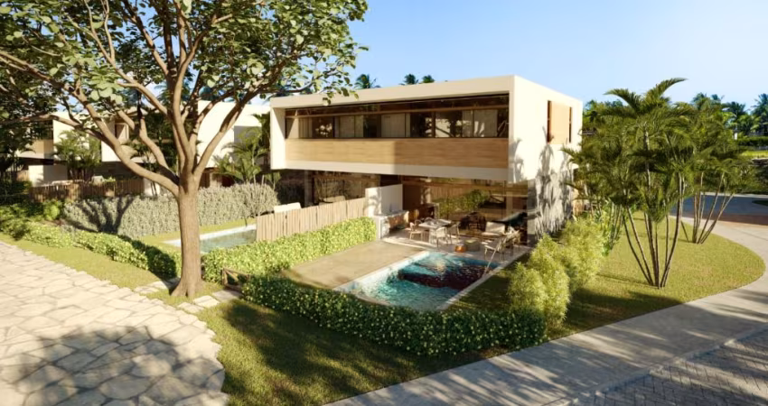 Casa Beira Mar 3 quartos / 3 suítes, Piscina Privativa na Praia dos Carneiros