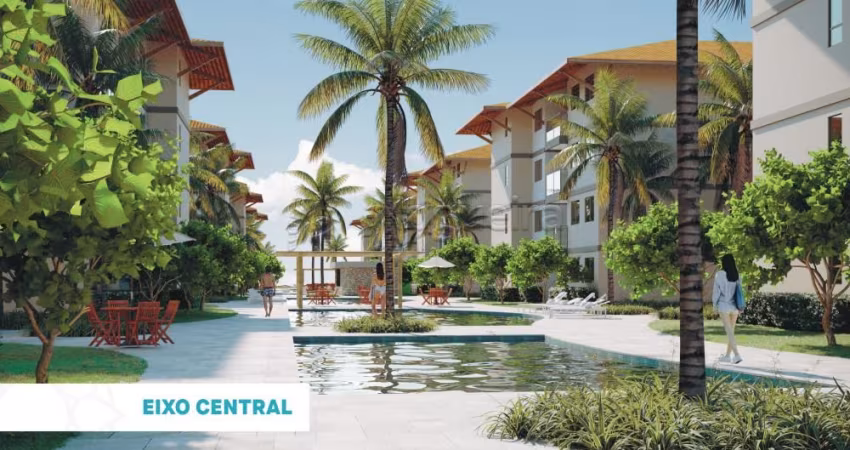 Apartamento 2 quartos / 1 suíte, 56M, Beira Mar em Muro Alto