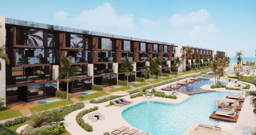 Apartamento de 1 Quarto com Varanda Gourmet – Rentabilidade na Beira-Mar de Muro Alto