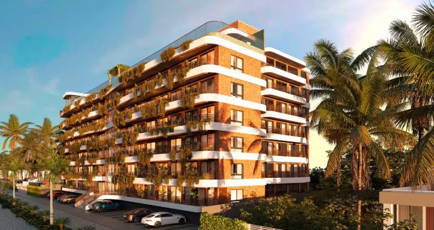 Apartamento 1 e 2 quartos, nau home resort, 100 metros da praia de tamandaré