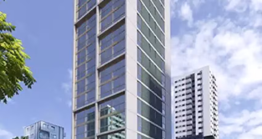 Apto 01 quarto 25m² alto luxo na frente do colegio santa maria - b viagem