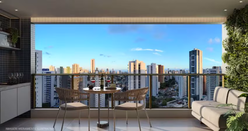 Apartamento 3 quartos / 1 suíte com closet, 82m², no rosarinho